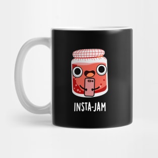 Insta-jam Cute Social Media Jam Pun Mug